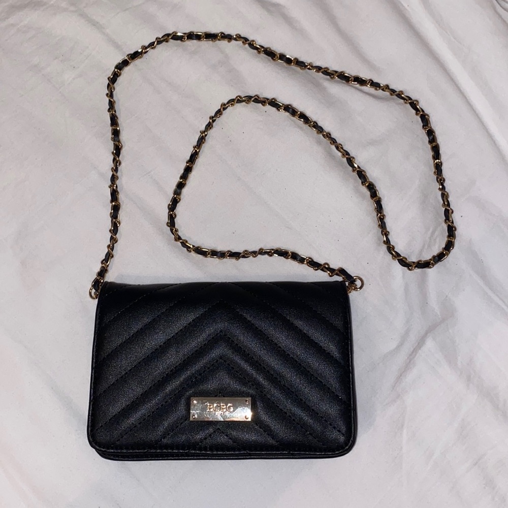 BCBG Black Crossbody Bag